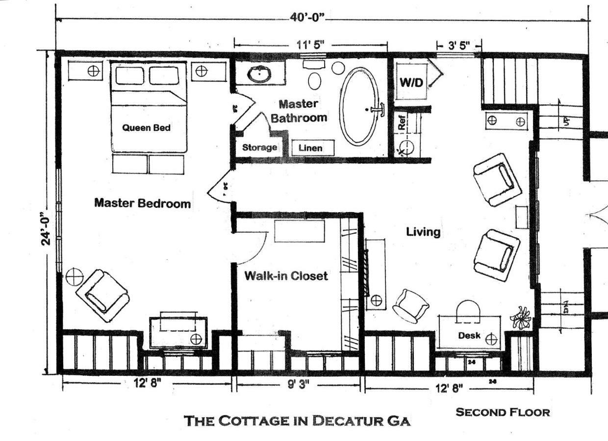 The Cottage Bed & Breakfast In Decatur Ga Exterior photo